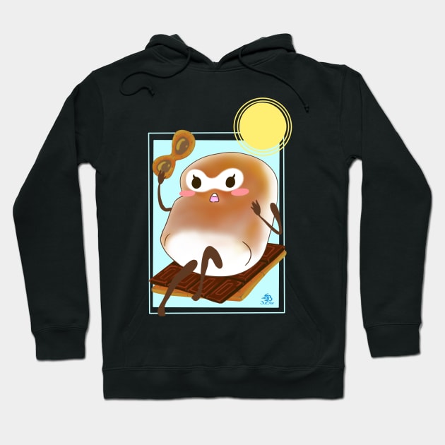 Summer Tan Hoodie by 3lue5tar.Fanart.Shop